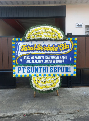 Papan Bunga Duka di Sei Putih Timur Ii